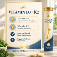 Complexe Multivitaminé en Comprimés Effervescents – Complément Quotidien Tout-en-un pour l'Énergie et l'Immunité