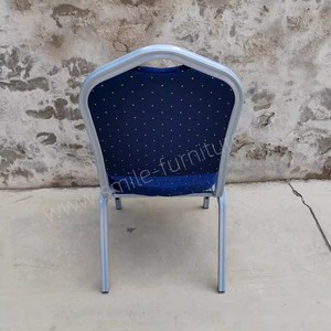 Chaises de banquet royales rembourrées en tissu, vente en gros directe d'usine chinoise, chaises de banquet capitales pour mariages - Product Image 5
