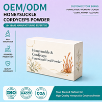 Bubuk Honeysuckle Cordyceps OEM ODM Label Pribadi Grosir Goji Berry Bunga Cordyceps untuk Suplemen Kesehatan Lainnya