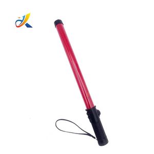 Bastón de Control de Tráfico LED con Zumbador, Luz Roja y Azul, Carcasa de PC y ABS, Impermeable, Varita de Seguridad Magnética para Emergencias en Carretera - Product Image 1