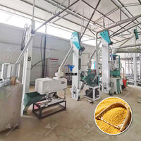 Usine de traitement du riz et du millet à haute efficacité