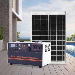 Générateur solaire photovoltaïque domestique Aiya 1500 watts 1700 Wh, hors réseau, station <span class=keywords><strong>d</strong></span>'énergie portable de secours, petite <span class=keywords><strong>centrale</strong></span> électrique. - Product Image 1