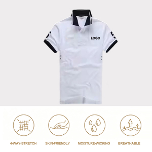Chemises Polo pour Hommes en Coton 100% - Design de Style Mode - Logo Brodé Personnalisé - T-shirts Casual Ralphes - Marque de Chemises Polo pour Hommes - Product Image 3