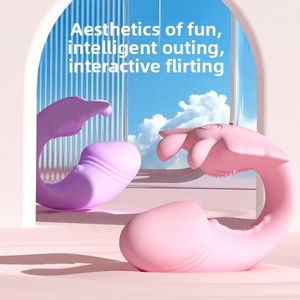 Vibrador con Forma de Mariposa para Mujeres, Juguete Sexual para <span class=keywords><strong>Parejas</strong></span>, Masajeador de Clítoris Femenino - Product Image 2