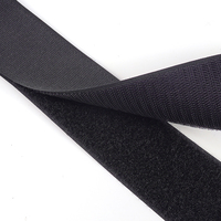Bandes auto-agrippantes en polyester/nylon tissé pour machine à coudre, largeur 16-110 mm, imperméables, pour vêtements, vente en gros