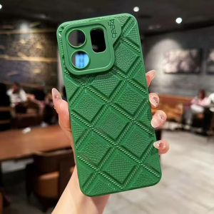 เคสโทรศัพท์ TPU แบบนิ่มรูปสี่เหลี่ยมขนมเปียกปูนสุดหรูสำหรับ iPhone 17 16 15 PRO <span class=keywords><strong>MAX</strong></span> 14 13 PLUS 12 11 MINI XS XR เคสหลังกันกระแทก - Product Image 3
