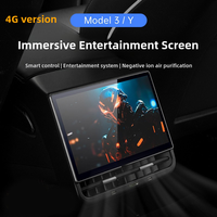 Autommi Usine En Gros Modèle 3 Y Android 8.66 Pouces Arrière YouTube Vidéo Regarder Écran De Jeu pour Véhicules Tesla
