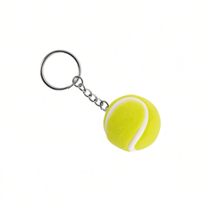 Porte-clés peluche balle de tennis, mini accessoire sportif - Product Image 2