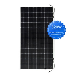 Panel Solar Flexible Sunman de 430W 500W 520W, Paneles <span class=keywords><strong>Solares</strong></span> Fotovoltaicos Monocristalinos Ligeros, Fácil Instalación en Techos - Product Image 3