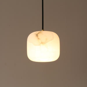 โคมไฟเพดานดีไซน์มินิมอลหรูหรา สีทองแดง 3500K CCT ขนาดกลาง ปรับความสูงได้ ถนอมสายตา ใช้หลอดไฟ LED สำหรับใช้ในบ้าน - Product Image 6