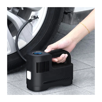 Gonfleur de pneus sans fil 12V Gonfleur de pneus numérique automatique Gonfleur de pneus portable Mini pompe à air sans fil Compresseur d'air pour voiture Gonfleur de pneus de voiture