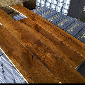 Rustik eski stil avrupa beyaz meşe koyu kahverengi renk ahşap zeminler kapalı için - Product Image 3