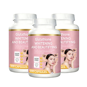 Capsule di <span class=keywords><strong>L</strong></span>-Glutatione Sbiancante 1000mg con Collagene e Vitamina C per Illuminare il Tono della Pelle - Product Image 1