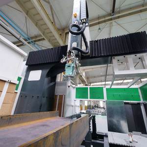 High Quality <strong>Laser</strong> Manufacturer 12kw 20kw 30kw Cantilever Gantry H Beam Lazer Cutting Machine 12000 <strong>Watt</strong> in Jinan - Product Image 6