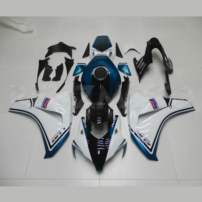 Kit de carénage Abs pour moto Honda cbr 1000 rr 2008 2011 noir bleu blanc