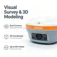 Récepteur GNSS RTK CHCNAV I93 professionnel de haute précision avec IMU et base inclinable, équipement de topographie pour relevés routiers
