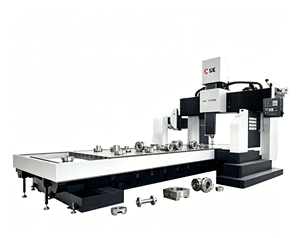 LK GM Series CNC Gantry Machining Centers for Processing Materials Ferrous Metals Cast <b>Iron</b> Steel - Product Image 1