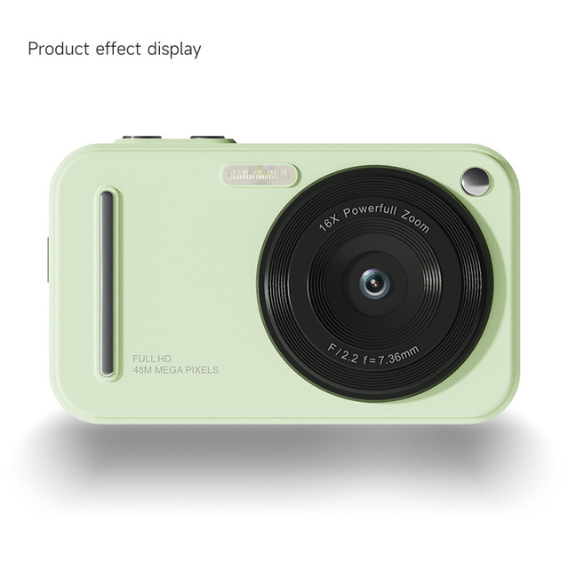 Wholesale Portable Retro Selfie Macro Shooting Digital Camera Students Children Cross-Border HD CCD CMOS 48MP 16X Optical Zoom