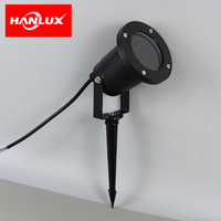 Luminaire de jardin en aluminium et verre IP65, support GU10 MR16, sans ampoule, pour allée, cour, décoration paysagère