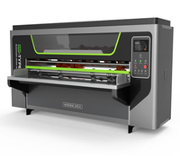 Nouvelle machine de découpe et de rainurage automatique électrique NC Servo pour le découpage/le rainurage du carton et du film, haute efficacité, pour l'emballage de boîtes express