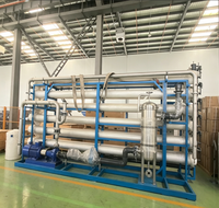 Usine de traitement de l'eau 2T/H, équipement de purification d'eau potable pure avec pompe à nanofiltration, garantie 1 an