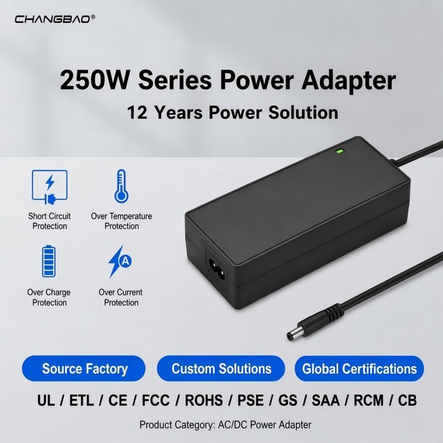 250W Series Switching Power Supply Desktop PSU 12V 15V 18V 19V 24V 36V 48V 54V 60V 4A 5A 6A 8A 10A 15A AC DC Power Adapter