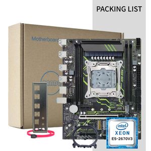 Pandl ชุดเมนบอร์ดคอมพิวเตอร์ตั้งโต๊ะ X99-XD4 M-ATX ใหม่ชุดมาเธอร์บอร์ด Intel Xeon <span class=keywords><strong>E5</strong></span> <span class=keywords><strong>2670</strong></span> <span class=keywords><strong>V3</strong></span> DDR4 2670v3แรมชุดมาเธอร์บอร์ด X99 - Product Image 6