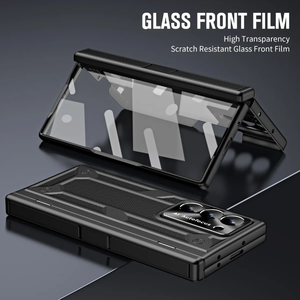 เคสเกราะมีขาตั้งสองชั้นสำหรับ Samsung, เคสป้องกันบานพับ Fold6 Galaxy รุ่น Plus และรุ่นป้องกันหน้าจอในตัว - Product Image 2