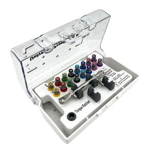 Kit de Herramientas de Restauración de Implantes Dentales Reutilizables, Destornilladores Manuales de Torque, Llave Inglesa en Material de Acero, Plástico y Metal - Product Image 1