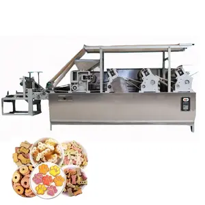 छोटी औद्योगिक मशीनरी मिनी बिस्किट और कुकी मशीन बिस्किट विनिर्माण मशीन