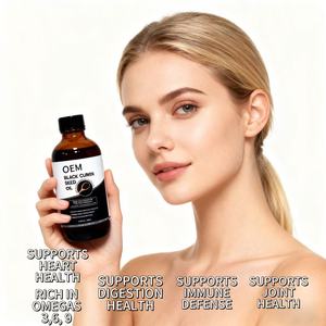 OEM/ODM Premium 120ml <span class=keywords><strong>di</strong></span> <span class=keywords><strong>olio</strong></span> <span class=keywords><strong>di</strong></span> semi neri essenziale <span class=keywords><strong>Nigella</strong></span> spremuto a freddo - Product Image 3