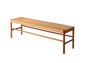 Mesa de Escritorio Rectangular de Madera Maciza Itsuki, Moderna, Minimalista, Duradera y Fácil de Limpiar, para Sala de Estar, con Panel - Product Image 2
