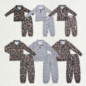 Conjunto de Ropa de Otoño para Bebés y Niños Pequeños, con Bordado de Maíz Dulce de Halloween, Manga Corta, Trajes Combinados para Hermanos - Product Image 6