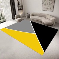 Tapis moderne de grande surface fabriqué à la machine pour salon, luxe