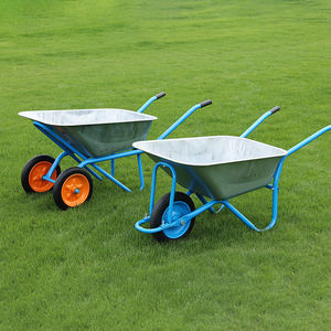 कृषि निर्माण स्थल व्हीलबारो परिवहन के लिए रेत और मिट्टी उद्यान 2 पहिया उपकरण गाड़ी - Product Image 2