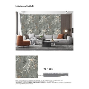 Glitter Wallpaper Selbst klebende PVC Marmor verdickte Keramik fliesen Wanda uf kleber für Hintergrund wand - Product Image 4