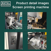Imprimante d'étiquettes automatique haute vitesse à 8 stations pour gobelets en plastique avec machine de sérigraphie