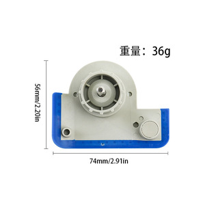 อุปกรณ์เสริมผ้าถูพื้นแบบลูกกลิ้งฝาครอบด้านข้าง Ecovacs X8 Pro ขนาด 74 มม. x 56 มม. ชิ้นส่วนพลาสติกทดแทนสำหรับหุ่นยนต์ดูดฝุ่นใช้ในบ้าน - Product Image 1