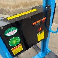 Nouvelle chariot élévateur à palettes électrique portable de 1 tonne à chargement automatique