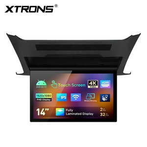 จอภาพติดหลังเบาะรถยนต์ระบบสัมผัสขนาด 14 นิ้ว ยี่ห้อ XTRONS แบบพับเก็บได้ ระบบแอนดรอยด์ สำหรับรถยนต์โตโยต้าและเล็กซัส - Product Image 3