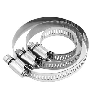 Colliers de serrage en acier inoxydable Dingming 6-12 à 400-700 mm, raccords de tuyauterie robustes de style américain - Product Image 4