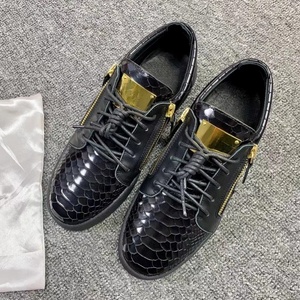 <span class=keywords><strong>Zapatillas</strong></span> <span class=keywords><strong>de</strong></span> Lujo <span class=keywords><strong>de</strong></span> Alta Calidad para Hombre, Zapatos Casuales <span class=keywords><strong>de</strong></span> Cuero Genuino para Mujer, Marca GZ, Zapatos Deportivos <span class=keywords><strong>de</strong></span> Tenis, Mocasines con Cierre, Tallas 35-48 0137 - Product Image 2