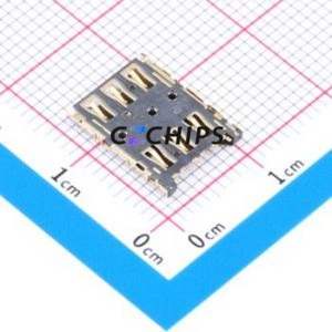 SNO-1440 SIM Card Connector SMD Connector Plug-In Type Nano SIM Card Card Holder 1.2mm - Product Image 2