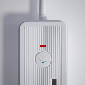 Rallonge de multiprise portable britannique 13A à 4 prises avec 4 emplacements USB USB-C et rallonge