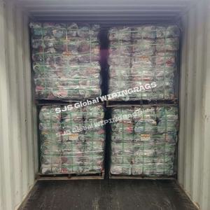 Trapos de Algodón Reciclados de Uso Industrial, Trapos de Camisetas de Colores Multiusos, Trapos 100% Algodón para Limpieza - Product Image 1