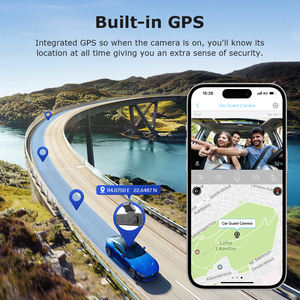 Caméra de voiture 4G 6MP à double objectif avec GPS, enregistrement 24h/24, faible consommation, surveillance de stationnement et détection de mouvement - Product Image 4