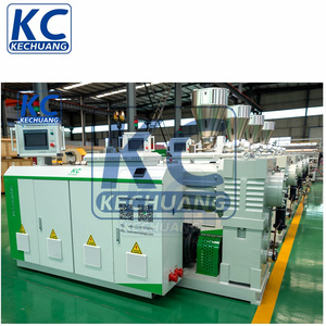 KC2026อัดรีดสกรูคู่ SJSZ65/132สำหรับท่อ PVC/upvc โปรไฟล์พลาสติกพีวีซีแผ่นพีวีซีสองสกรู - Product Image 2