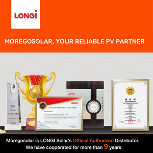 Pannello Solare Longi Solar Hi <span class=keywords><strong>MO</strong></span> 10 ad Alta Efficienza HPBC 2.0, Modulo Fotovoltaico Completamente Nero da 485W 480W 490W 495W 500W - Product Image 3