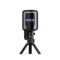 Microphone USB professionnel Rode NT-USB+ - Condensateur léger pour PC, smartphones et appels en conférence - Enregistrement de qualité studio