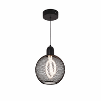 Lámpara de Techo Moderna para Isla de Cocina o Bar, con Colgante Dorado Espléndido, Diseño Rectangular Negro Mate, Estilo Noble y Artístico
